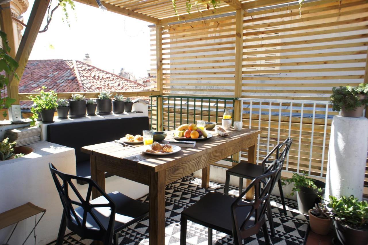 Ze Perfect Place - Vieux Nice - Exceptionnel Appartement - Calme Et Terrasse Avec Vues Luaran gambar